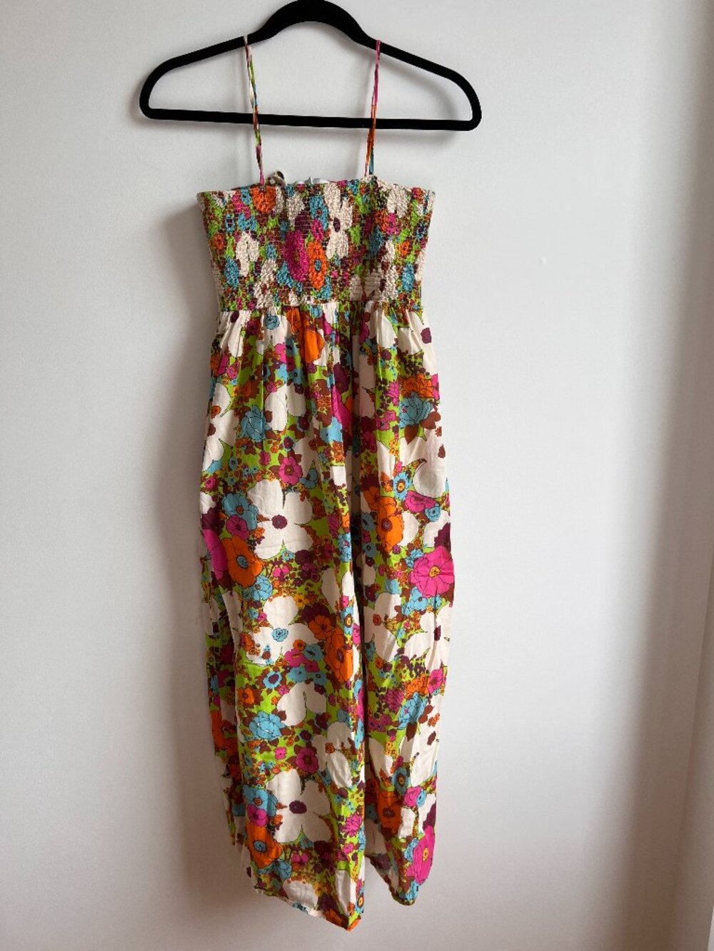 Wray NYC Tube Dress in Acid Floral, Small